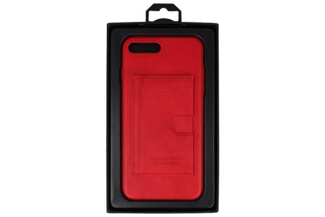 BAOHU Hardcase Hoesje - Hoesje Geschikt voor iPhone 7 / 8 Plus Rood
