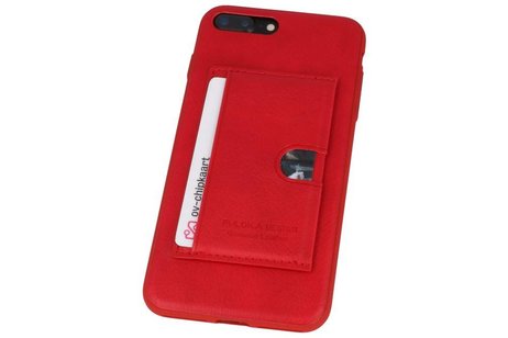 BAOHU Hardcase Hoesje - Hoesje Geschikt voor iPhone 7 / 8 Plus Rood