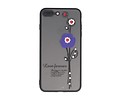 BAOHU Love Forever Hoesjes Geschikt voor iPhone 7 / 8 Plus Paars