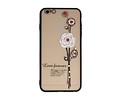 BAOHU Love Forever Hoesjes Geschikt voor iPhone 6 / 6s Plus Wit