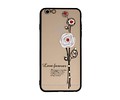 Love Forever Hoesjes Geschikt voor iPhone 6 / 6s Plus Wit