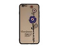 BAOHU Love Forever Hoesjes Geschikt voor iPhone 6 / 6s Plus Paars