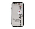 Love Forever Hoesjes voor iPhone 6 / 6s Wit
