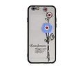 BAOHU Love Forever Hoesjes Geschikt voor iPhone 6 / 6s Blauw