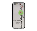BAOHU Love Forever Hoesjes Geschikt voor iPhone 6 / 6s Groen