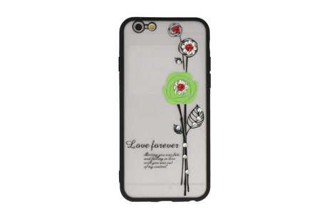 BAOHU Love Forever Hoesjes Geschikt voor iPhone 6 / 6s Groen