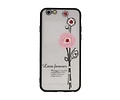 BAOHU Love Forever Hoesjes Geschikt voor iPhone 6 / 6s Roze