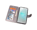 BAOHU Wallet Cases Hoesje Geschikt voor Xperia XZ2 Grijs