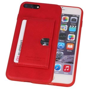 BAOHU Hardcase Hoesje - Hoesje Geschikt voor iPhone 7 / 8 Plus Rood