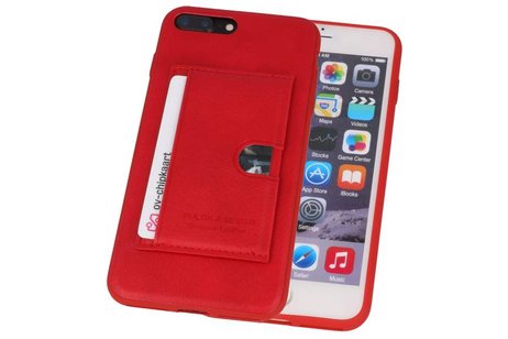 BAOHU Hardcase Hoesje - Hoesje Geschikt voor iPhone 7 / 8 Plus Rood