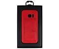 BAOHU Hardcase Hoesje - Hoesje Geschikt voor Samsung Galaxy S7 Edge Rood
