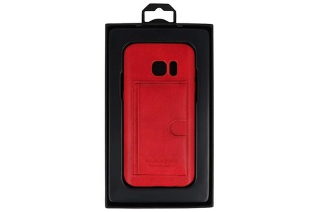 BAOHU Hardcase Hoesje - Hoesje Geschikt voor Samsung Galaxy S7 Edge Rood