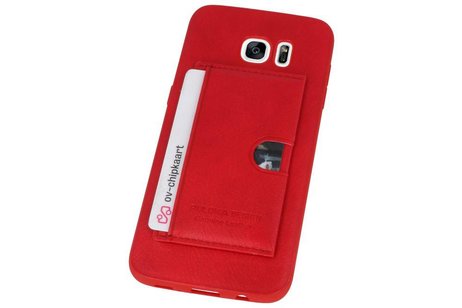 Hardcase Hoesje voor Samsung Galaxy S7 Edge Rood