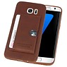 Hardcase Hoesje voor Samsung Galaxy S7 Edge Bruin