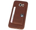 Hardcase Hoesje voor Samsung Galaxy S7 Edge Bruin