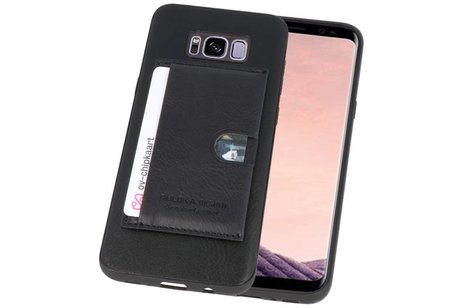 BAOHU Hardcase Hoesje - Hoesje Geschikt voor Samsung Galaxy S8 Plus Zwart