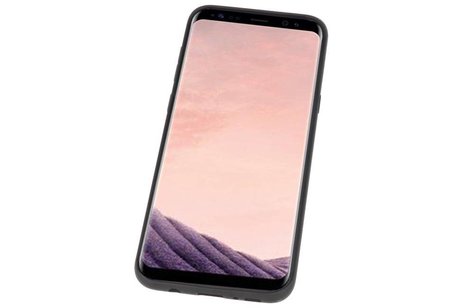 BAOHU Hardcase Hoesje - Hoesje Geschikt voor Samsung Galaxy S8 Plus Zwart