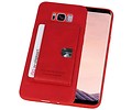 Hardcase Hoesje voor Samsung Galaxy S8 Plus Rood