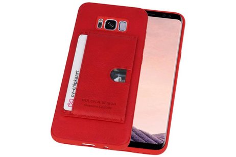 BAOHU Hardcase Hoesje - Hoesje Geschikt voor Samsung Galaxy S8 Plus Rood