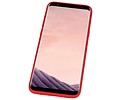 BAOHU Hardcase Hoesje - Hoesje Geschikt voor Samsung Galaxy S8 Plus Rood