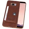 BAOHU Hardcase Hoesje voor Samsung Galaxy S8 Plus Bruin