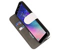 BAOHU Hoesje Geschikt voor Samsung Galaxy A6 2018 - Kaarthouder Book Case Telefoonhoesje - Wit