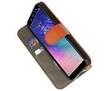 BAOHU Hoesje Geschikt voor Samsung Galaxy A6 2018 - Kaarthouder Book Case Telefoonhoesje - Bruin