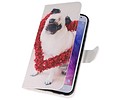 BAOHU Hondje Bookstyle Hoesje Geschikt voor Samsung Galaxy J4 2018