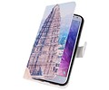BAOHU Temple 1 Bookstyle Hoesje Geschikt voor Samsung Galaxy J4 2018
