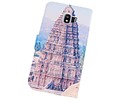 Temple 1 Bookstyle Hoesje Samsung Galaxy J4 2018