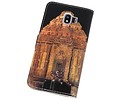 BAOHU Temple 2 Bookstyle Hoesje Geschikt voor Samsung Galaxy J4 2018
