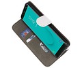 Samsung Galaxy J6 2018 Hoesje Kaarthouder Book Case Telefoonhoesje Wit