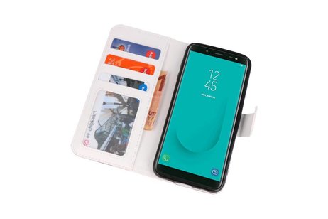 BAOHU Temple 1 Bookstyle Hoesje Geschikt voor Samsung Galaxy J6 2018