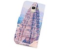BAOHU Temple 1 Bookstyle Hoesje Geschikt voor Samsung Galaxy J6 2018