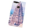BAOHU Temple 1 Bookstyle Hoesje Geschikt voor Huawei Y7 2018