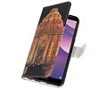 BAOHU Temple 2 Bookstyle Hoesje Geschikt voor Huawei Y7 2018