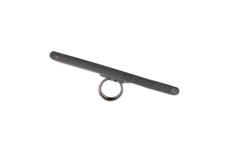 BAOHU Softcase Telefoonhoesje - Geschikt voor Huawei P20 Hoesje met Ring Houder Zwart