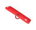 BAOHU Softcase Telefoonhoesje - Geschikt voor Samsung Galaxy S8 Plus Hoesje met Ring Houder Rood