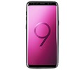 BAOHU Softcase Telefoonhoesje - Geschikt voor Samsung Galaxy S9 Hoesje met Ring Houder Zwart