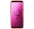 Softcase voor Galaxy S9 Hoesje met Ring Houder Rood