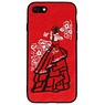 BAOHU Prinses Borduurwerk iPhone 8 / 7 Hoesje Rood