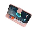 BAOHU Wallet Cases Hoesje Geschikt voor HTC Desire 12 Plus - Roze