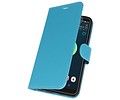 BAOHU Wallet Cases Hoesje Geschikt voor HTC Desire 12 Plus - Turquoise