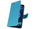BAOHU Wallet Cases Hoesje Geschikt voor HTC Desire 12 - Turquoise