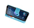 Wallet Cases Hoesje voor HTC Desire 12 Turquoise