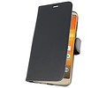 BAOHU Wallet Cases Hoesje Geschikt voor Moto E5 Plus Zwart