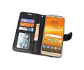 Wallet Cases Hoesje voor Moto E5 Plus Zwart