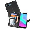 BAOHU Wallet Cases Hoesje Geschikt voor Honor 10 Zwart