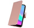 BAOHU Wallet Cases Hoesje Geschikt voor Honor 10 Roze