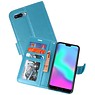 BAOHU Wallet Cases Hoesje voor Honor 10 Turquoise